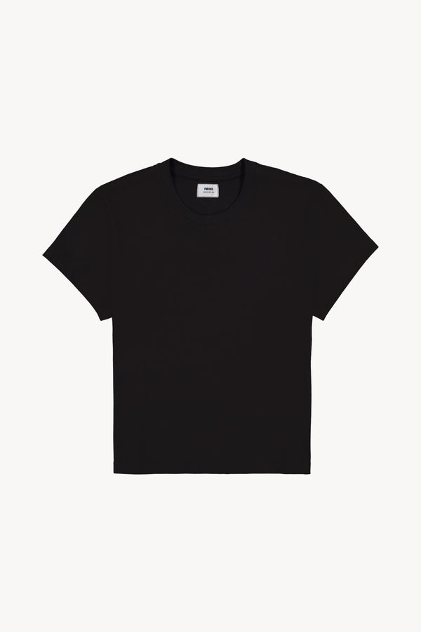 FM 669 Little T Shirt Black Front